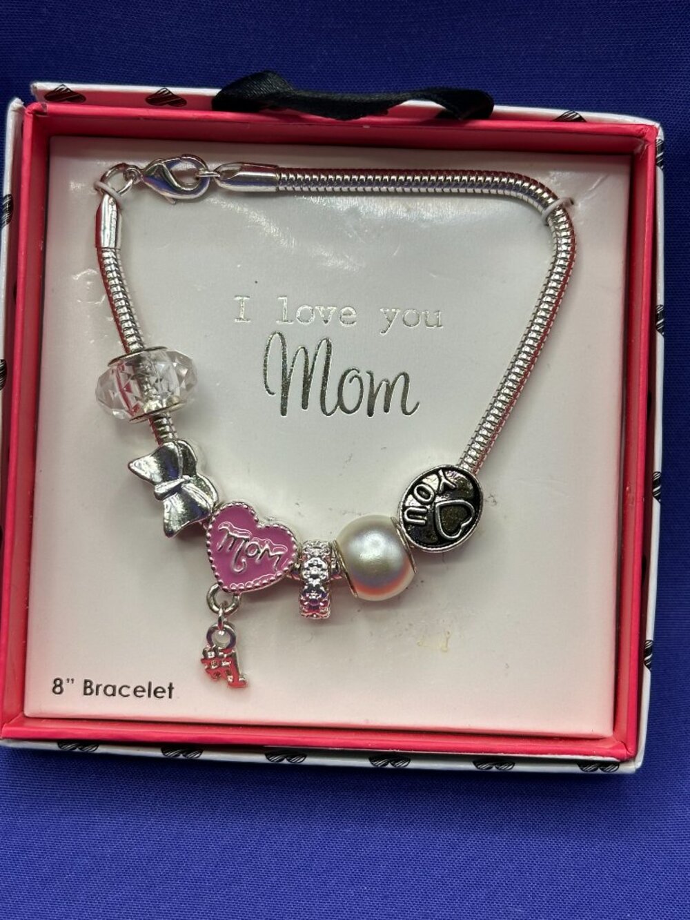 Pandora-Style Slide Bracelet for Mom.  New in Box